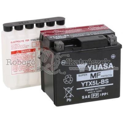 Yuasa YTX5LBS Motorcycle Battery