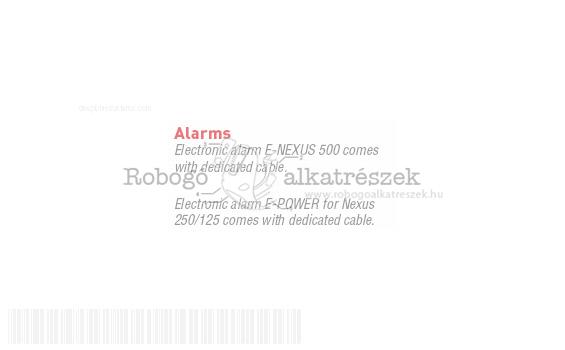 Gilera Nexus 250 (Euro 3) M354M 2007 ZAPM35400 Alarm