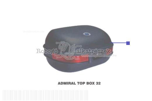 Gilera Runner 125 VX 2005 ZAPM24000 Admiral Top Box