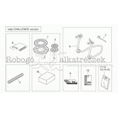 Accessories Kit - Challenge Version - Parts