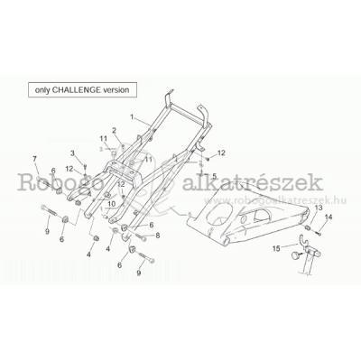 Saddel Supp./Swing Arm-chall.Vers. - Parts