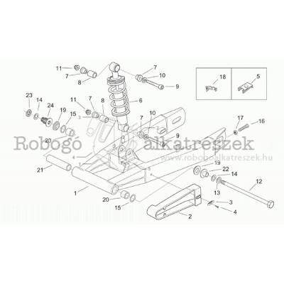 Swing Arm - Shock Absorber - Parts