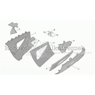 Central Body - Lower Fairings - Parts