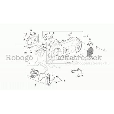 Variator Cover - Parts