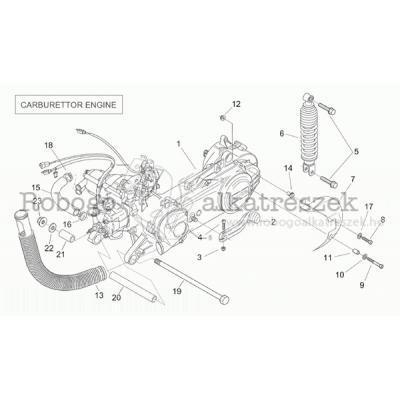 Engine (carburettor) - Parts