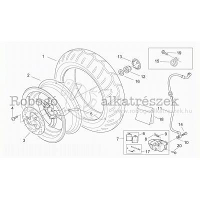 Rear Wheel - Disc Brake - Parts