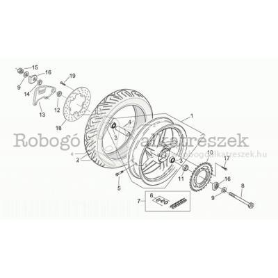 Rear Wheel - Parts