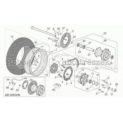 Rear Wheel - Parts