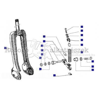 Suspension Fork Component Parts