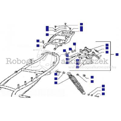 Rear Shock Absorber-stand