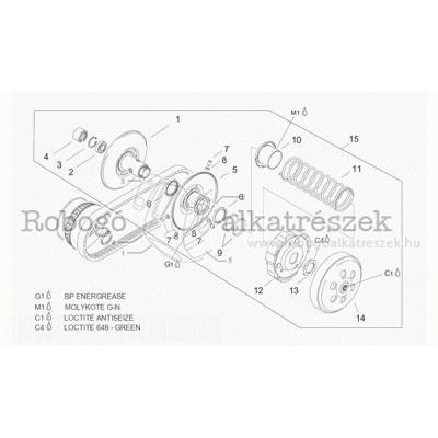 Pulley Assy., Driven - Parts