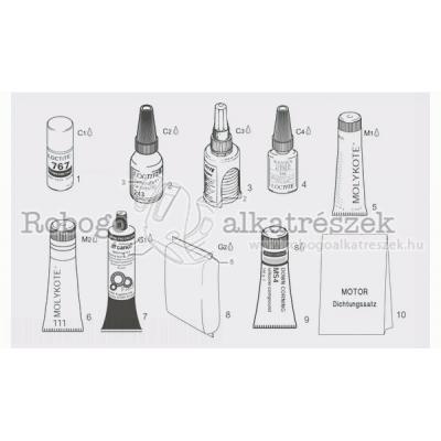Sealing And Lubricating Agents - Parts
