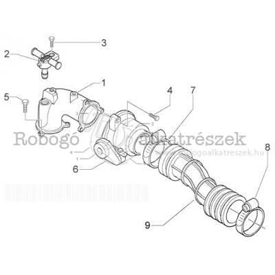 Union Pipe-throttle Body-injector