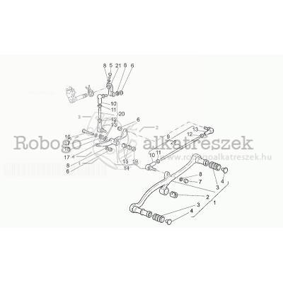 Ss# 03250860 Shift Lever Assy.