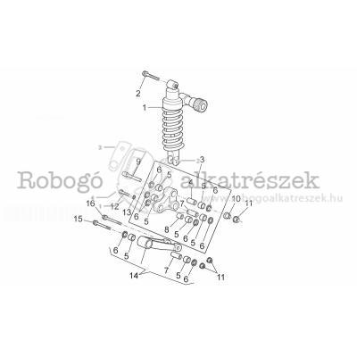 Lengéscsillapító hátsó