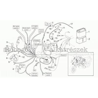 Front Electrical System - Parts